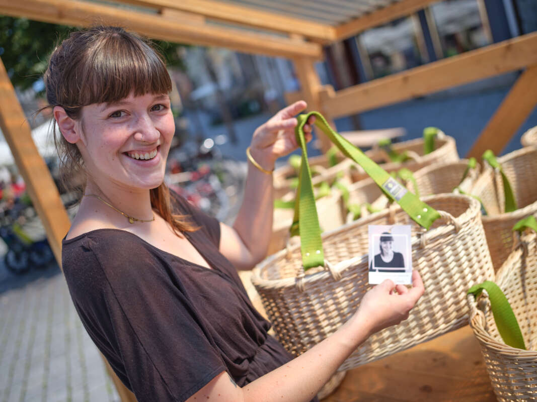 Rosa Gies mit 'S Körbla